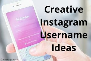 creative instagram username ideas
