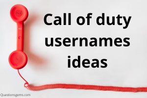 call of duty username ideas